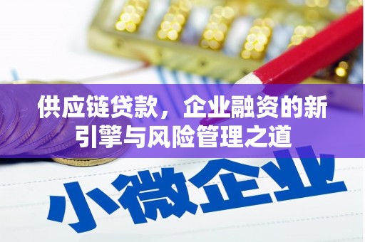 灌云供应链贷款，企业融资的新引擎与风险管理之道