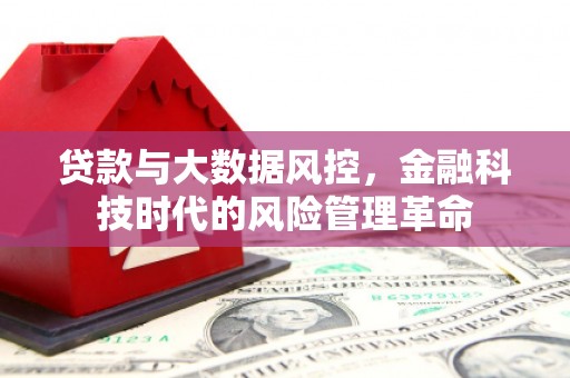 静海贷款与大数据风控，金融科技时代的风险管理革命