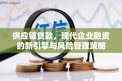 贾汪供应链贷款，现代企业融资的新引擎与风险管理策略