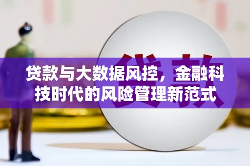 兴安贷款与大数据风控，金融科技时代的风险管理新范式
