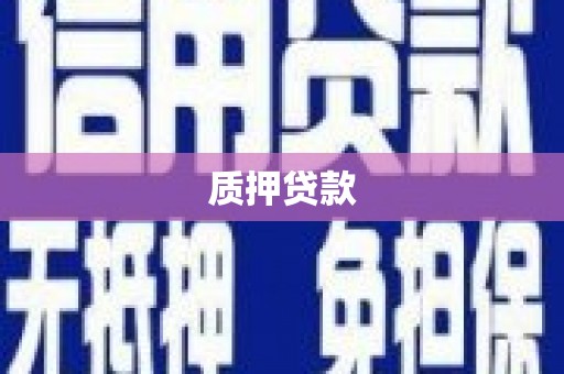 张北质押贷款