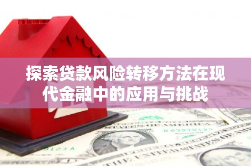 龙川探索贷款风险转移方法在现代金融中的应用与挑战