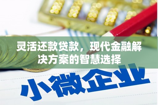 潍坊灵活还款贷款，现代金融解决方案的智慧选择