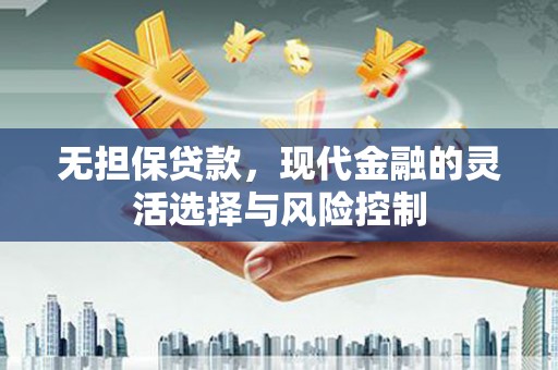方山无担保贷款，现代金融的灵活选择与风险控制