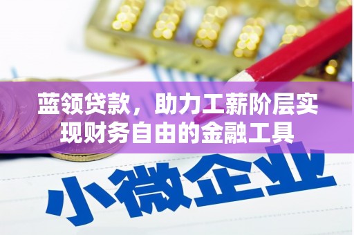 德州蓝领贷款，助力工薪阶层实现财务自由的金融工具