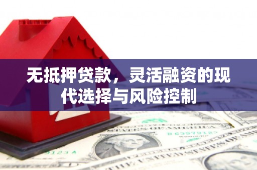 衡阳无抵押贷款，灵活融资的现代选择与风险控制