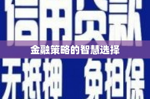 遂宁金融策略的智慧选择