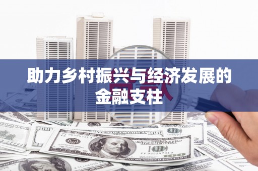 岱山助力乡村振兴与经济发展的金融支柱